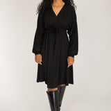 To wear everywhere short jersey dress - Black