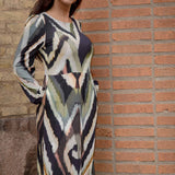 Everyday midi jersey dress - Black