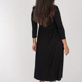 Ideal midi jersey dress - Black