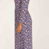 Ideal midi jersey dress - Blue
