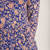 Ideal midi jersey dress - Blue