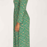 Ideal midi jersey dress - Green