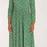 Ideal midi jersey dress - Green