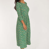 Ideal midi jersey dress - Green