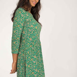 Ideal midi jersey dress - Green