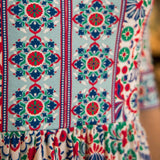 Ideal midi jersey dress - Blue folklore