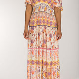 My smocked maxi jersey dress
