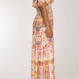 My smocked maxi jersey dress