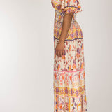My smocked maxi jersey dress