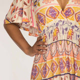 My smocked maxi jersey dress
