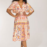 My smocked short jersey dress