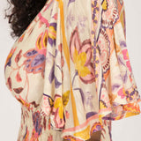 My smocked short jersey dress