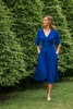 Nina jersey dress - Cobolt Blue