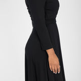 Ready to go short jersey dress - Black