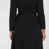 Ready to go short jersey dress - Black