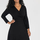 Ready to go short jersey dress - Black