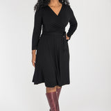 Ready to go short jersey dress - Black