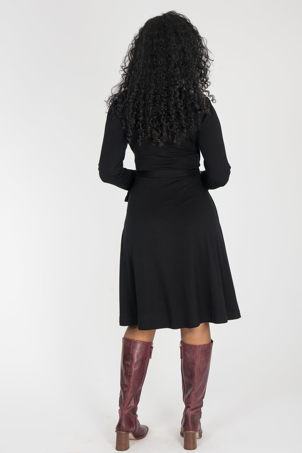 Ready to go short jersey dress - Black
