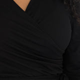 Ready to go short jersey dress - Black
