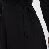 Ready to go short jersey dress - Black
