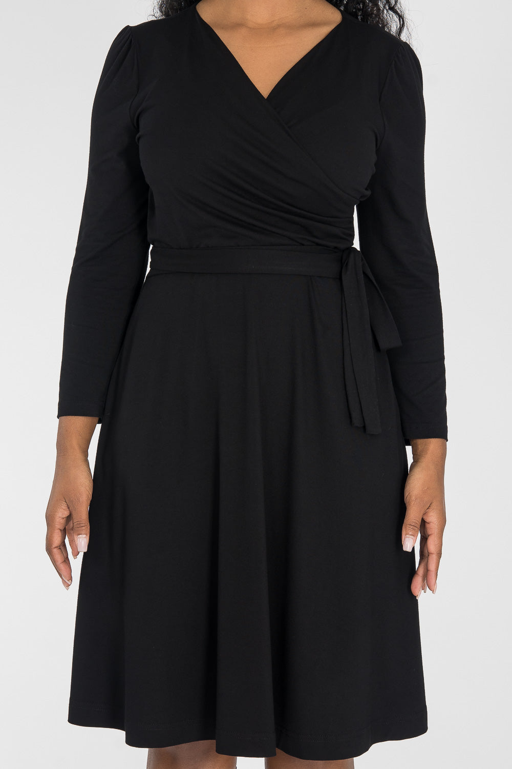 Ready to go short jersey dress - Black