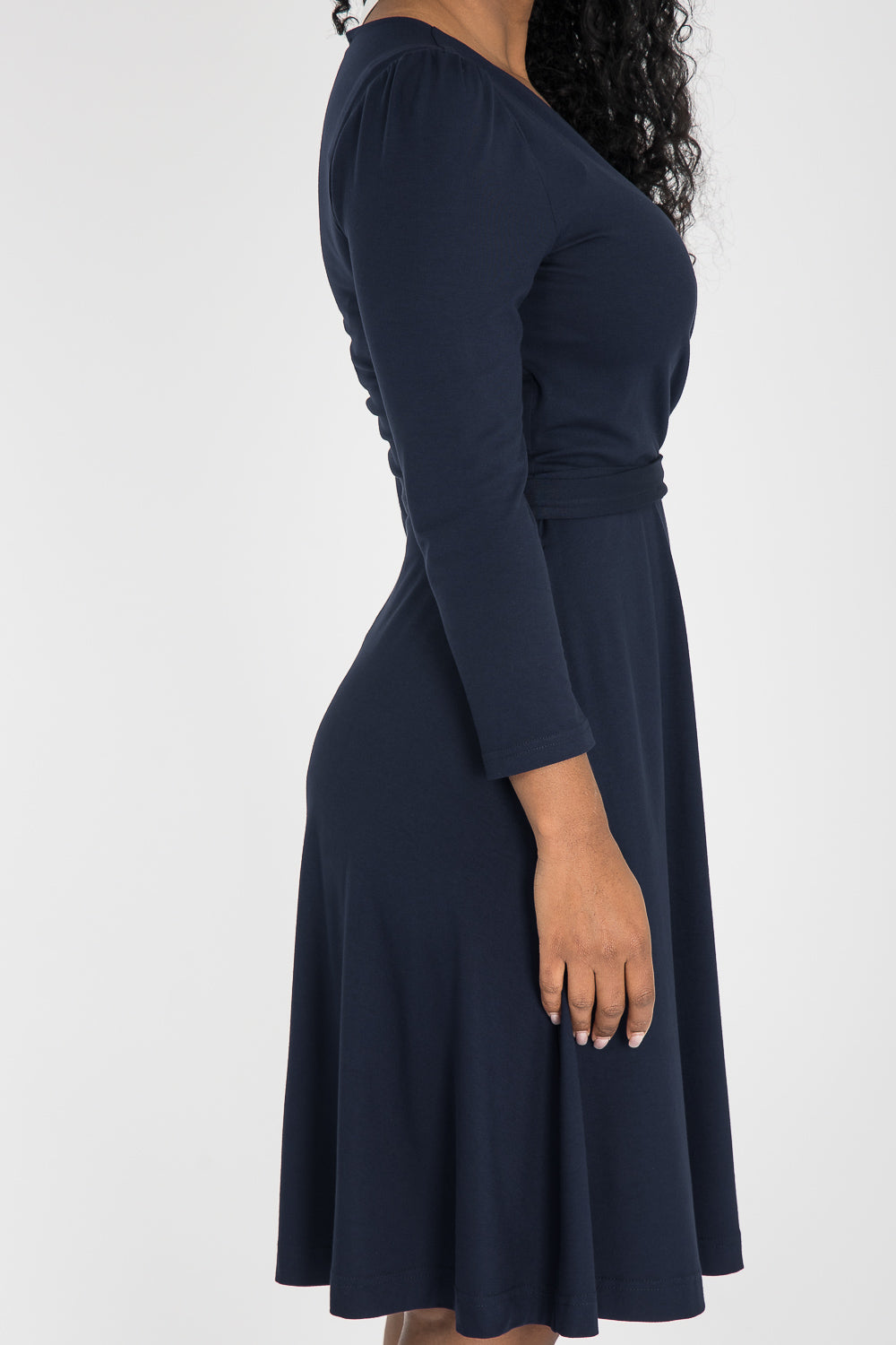 Ready to go short jersey dress - Navy Blue