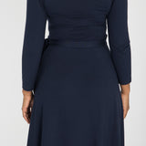 Ready to go short jersey dress - Navy Blue