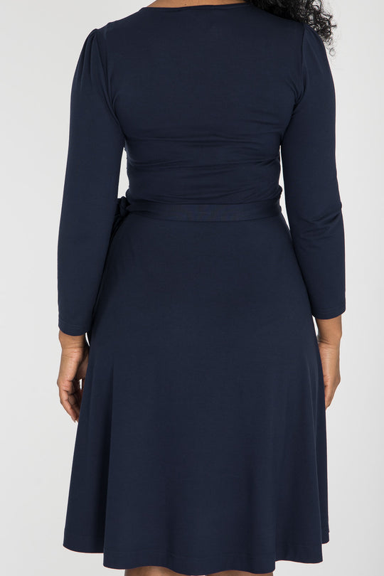 Ready to go short jersey dress - Navy Blue