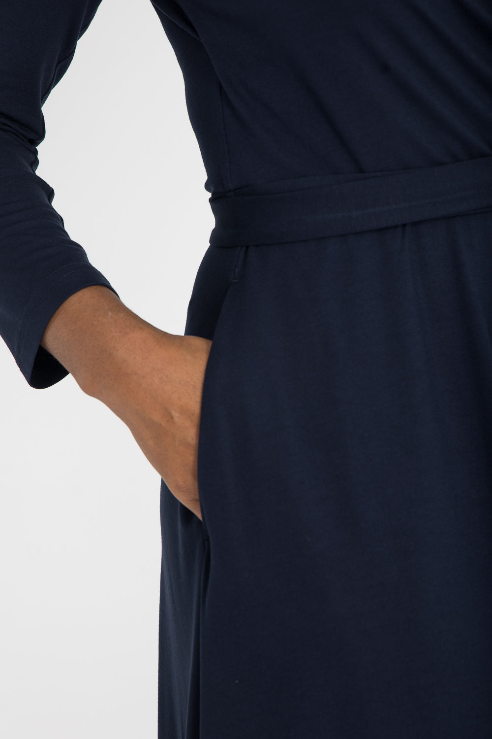 Ready to go short jersey dress - Navy Blue
