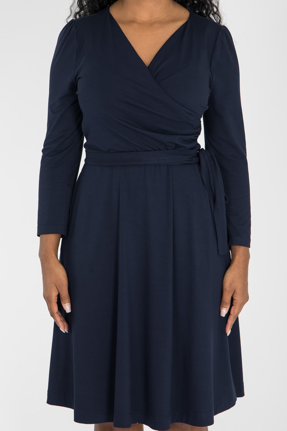 Ready to go short jersey dress - Navy Blue