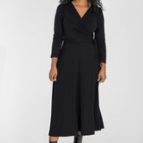 Ready to go midi jersey dress - Black