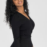 Ready to go midi jersey dress - Black