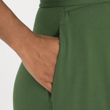 Ready to go midi jersey dress - Forrest Green
