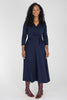 Ready to go midi jersey dress - Navy Blue