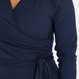 Ready to go midi jersey dress - Navy Blue