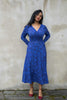 Ready to go midi jersey dress - Blue