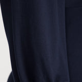 Slip-On wrap short jersey dress - Navy