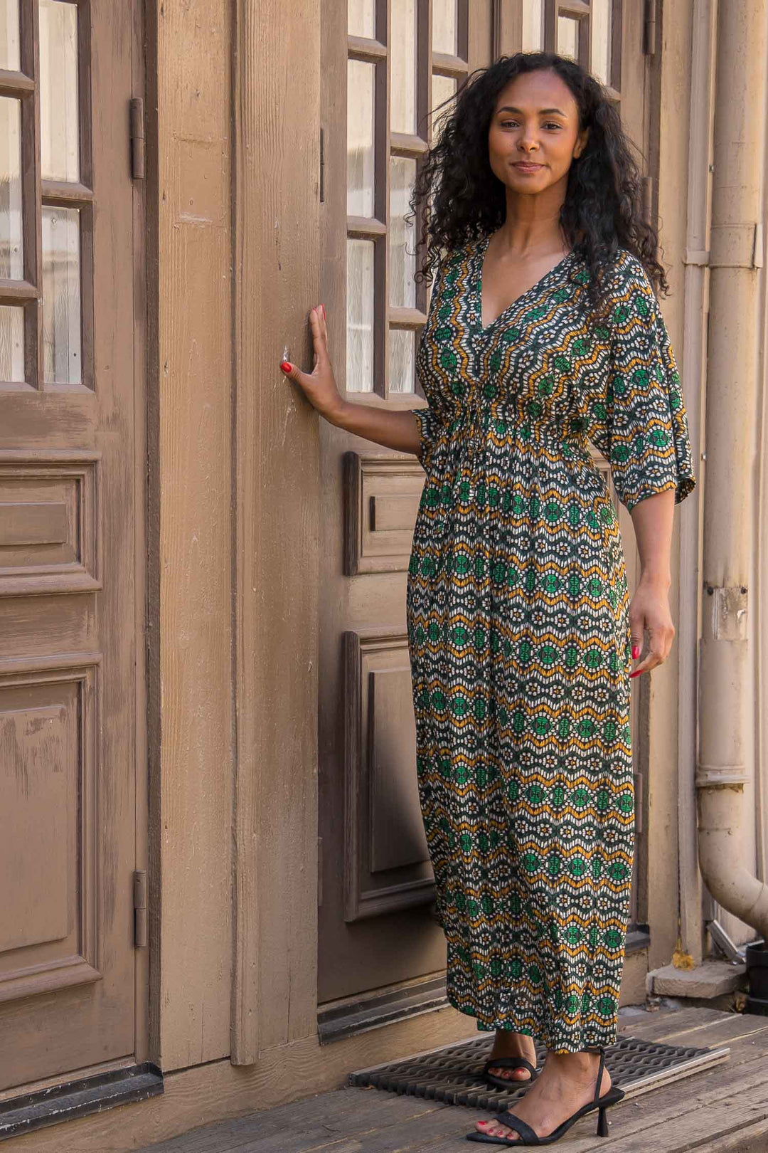 To wear everywhere maxi jersey dress - Green
