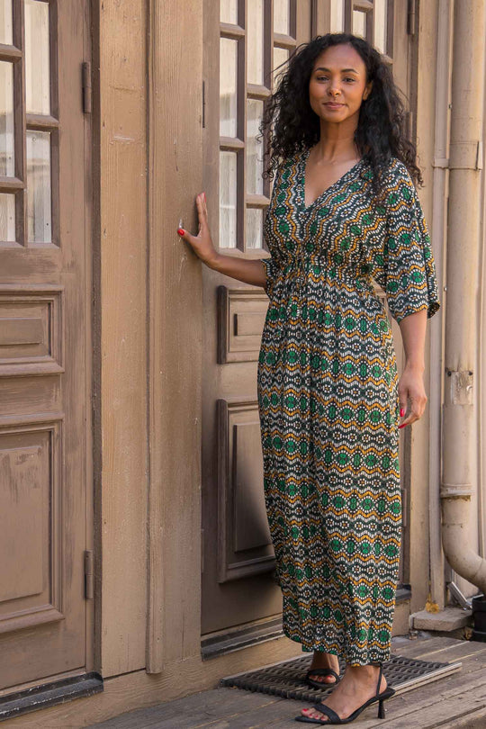 To wear everywhere maxi jersey dress - Green