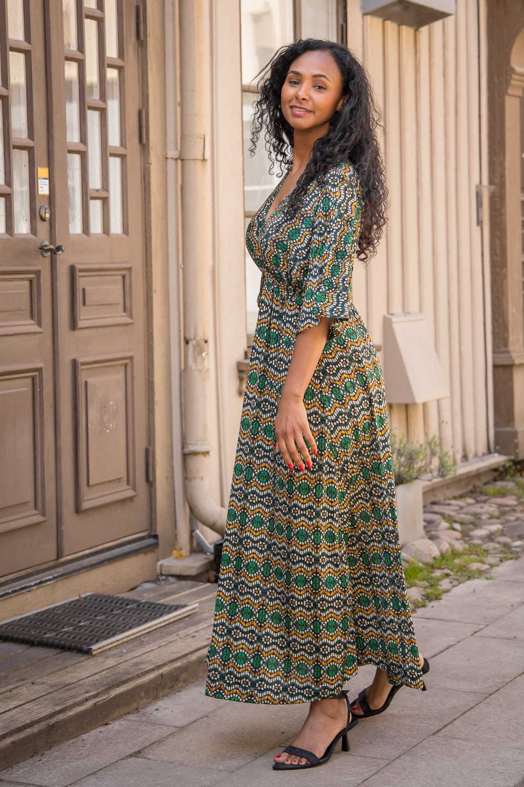 To wear everywhere maxi jersey dress - Green