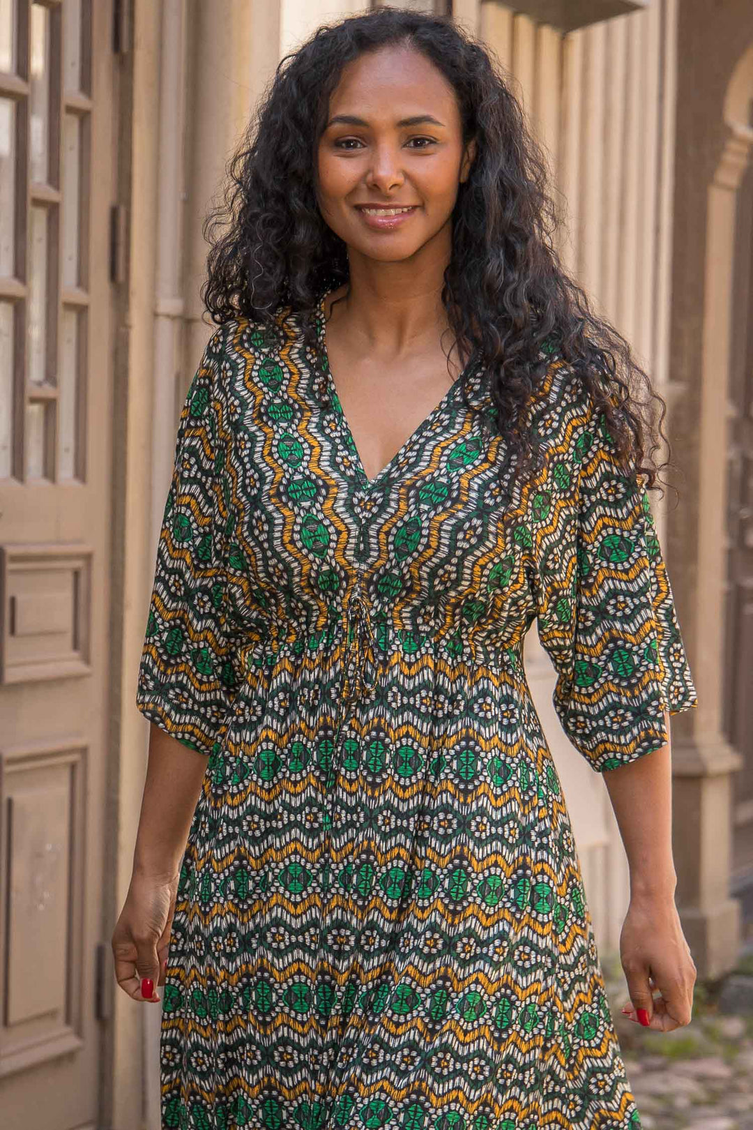 To wear everywhere maxi jersey dress - Green