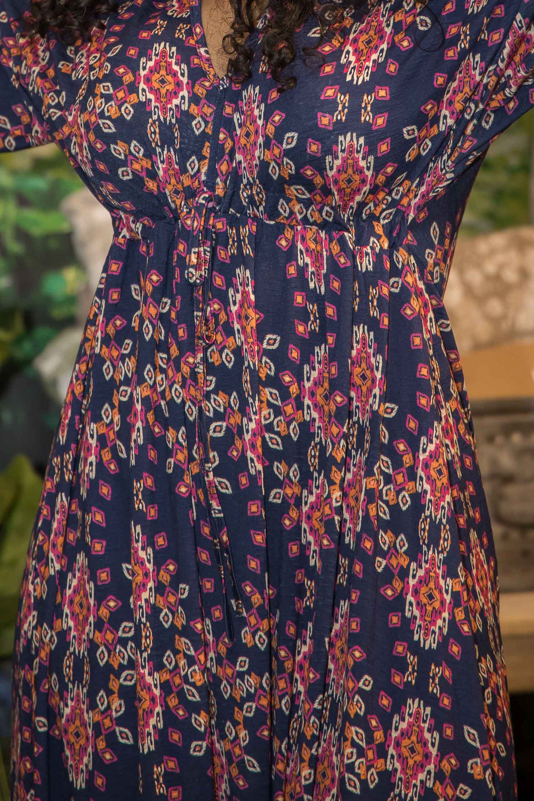 To wear everywhere maxi jersey dress - Navy
