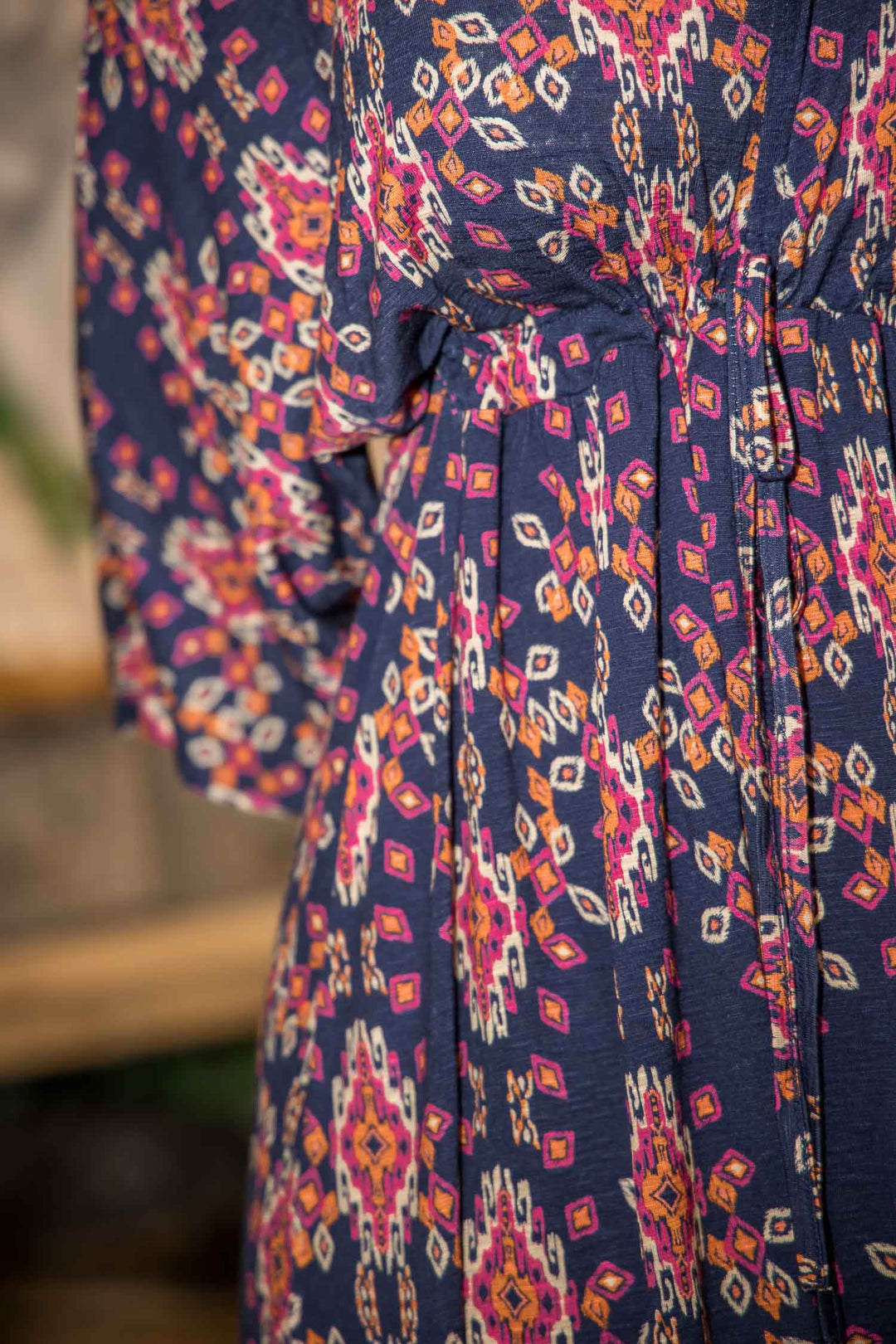 To wear everywhere maxi jersey dress - Navy