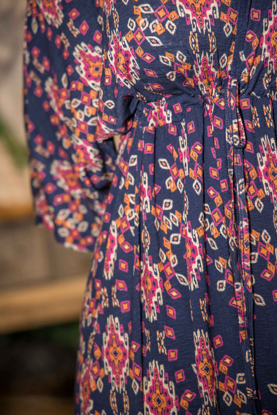 To wear everywhere maxi jersey dress - Navy
